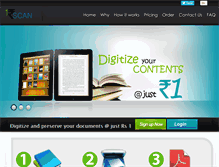 Tablet Screenshot of onerupeescan.com